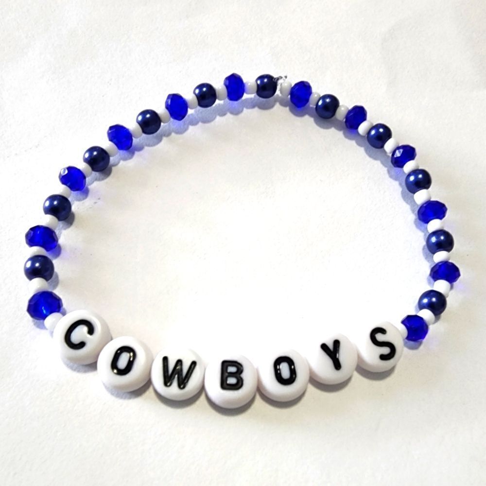 Dallas Cowboys NFL Custom Bracelet